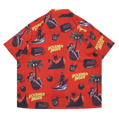 Rockmen Aloha Shirt