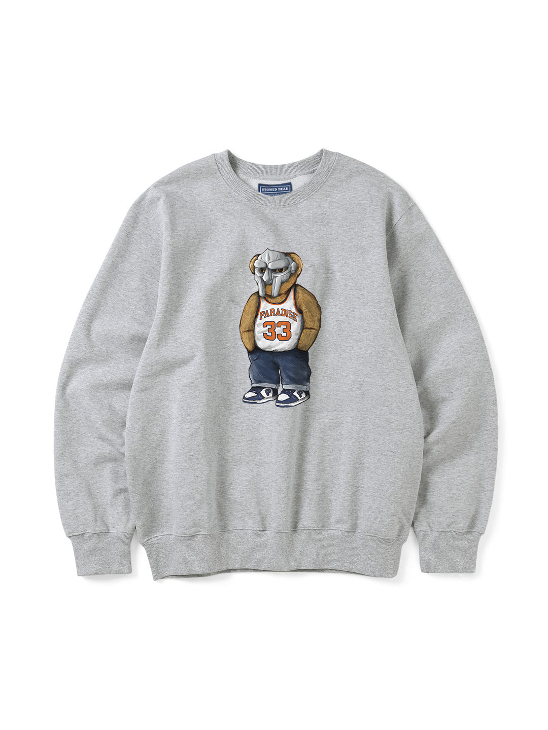 Stoned Bear by Paradise Youth Club Villian Bear Sweatshirt