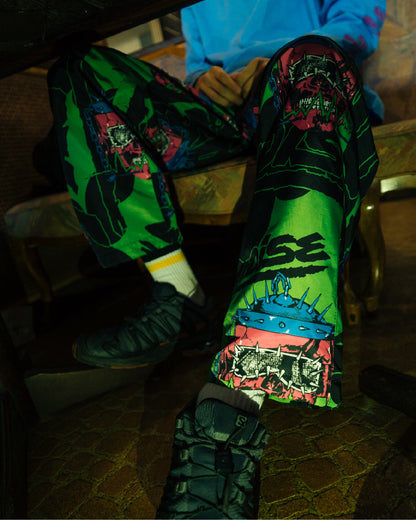 Paradise Youth Club Electric Skull Pants