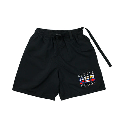 Better Goods Flag Nylon Shorts