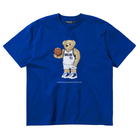 Stoned Bear by Paradise Youth Club Basketball Dallas T-Shirt