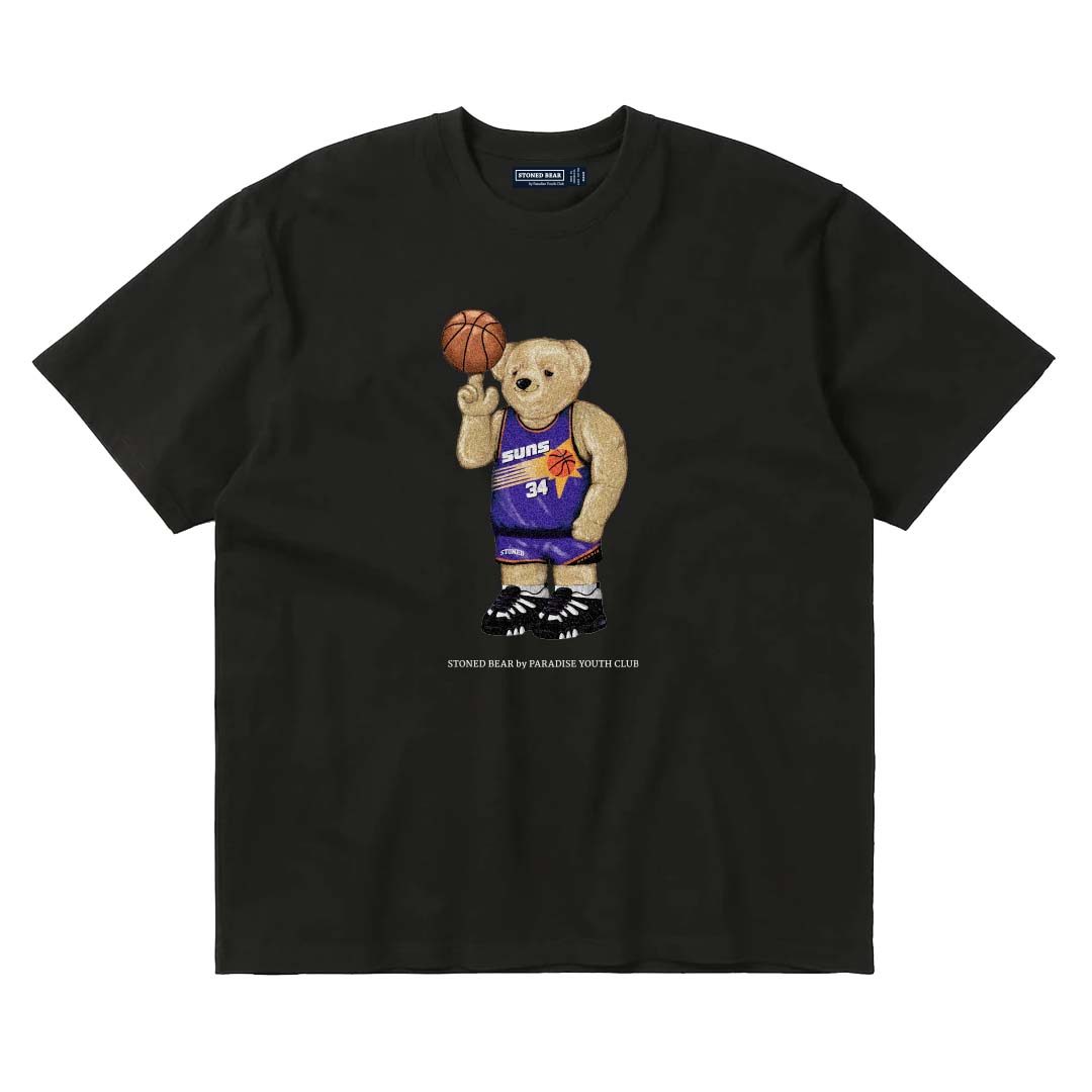 Stoned Bear by Paradise Youth Club Basketball Phoenix T-shirt