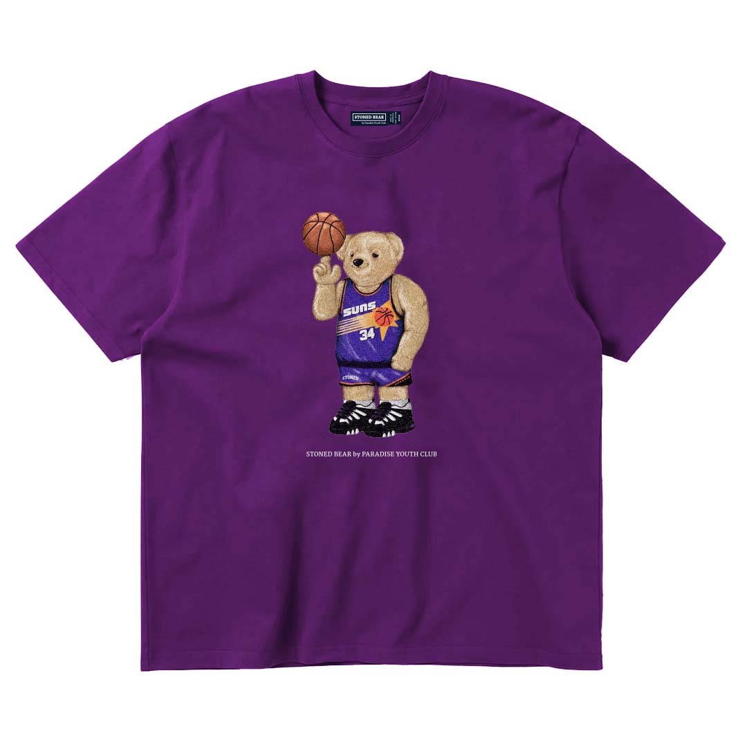 Stoned Bear by Paradise Youth Club Basketball Phoenix T-shirt