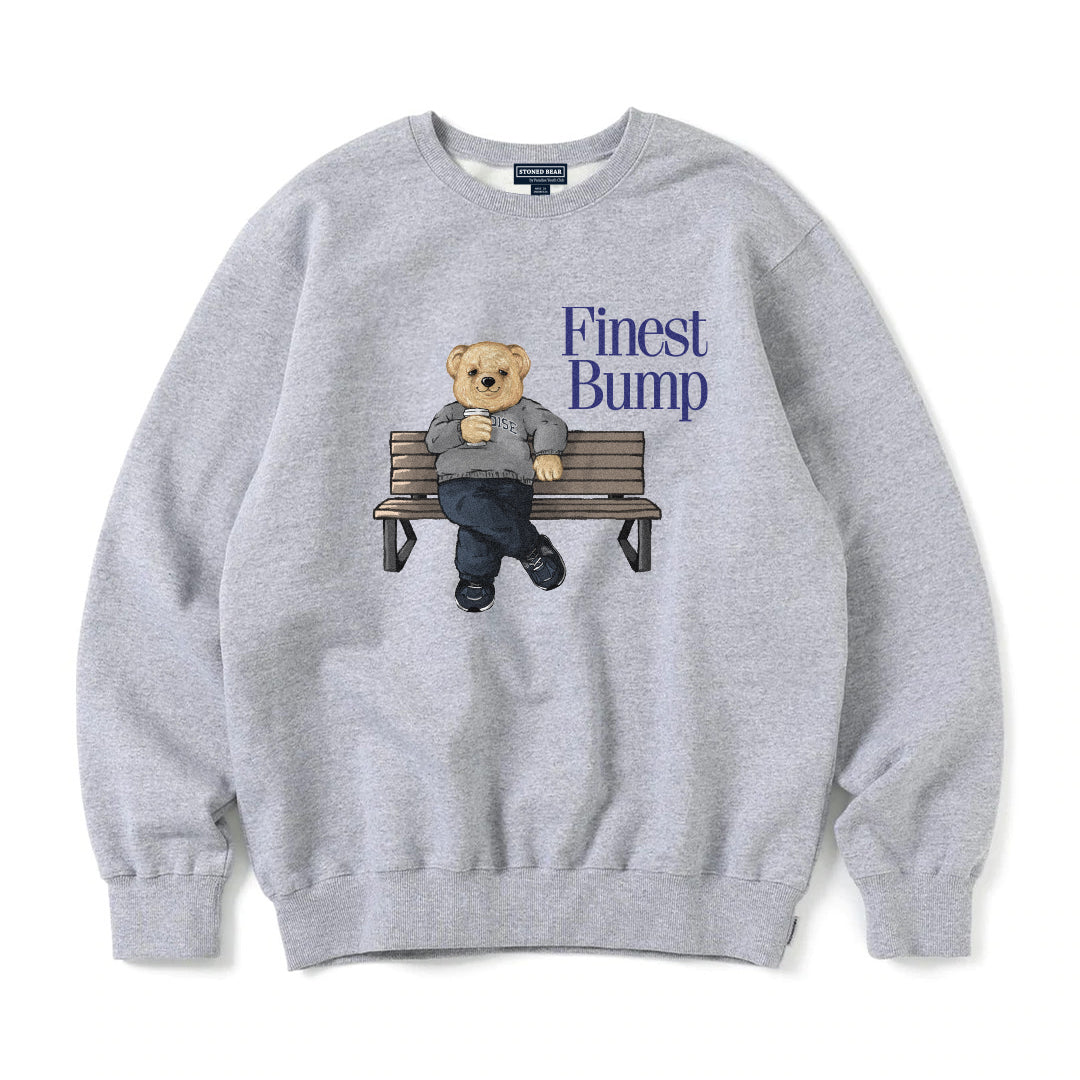 Stoned Bear by Paradise Youth Club Finest Bump Sweatshirt