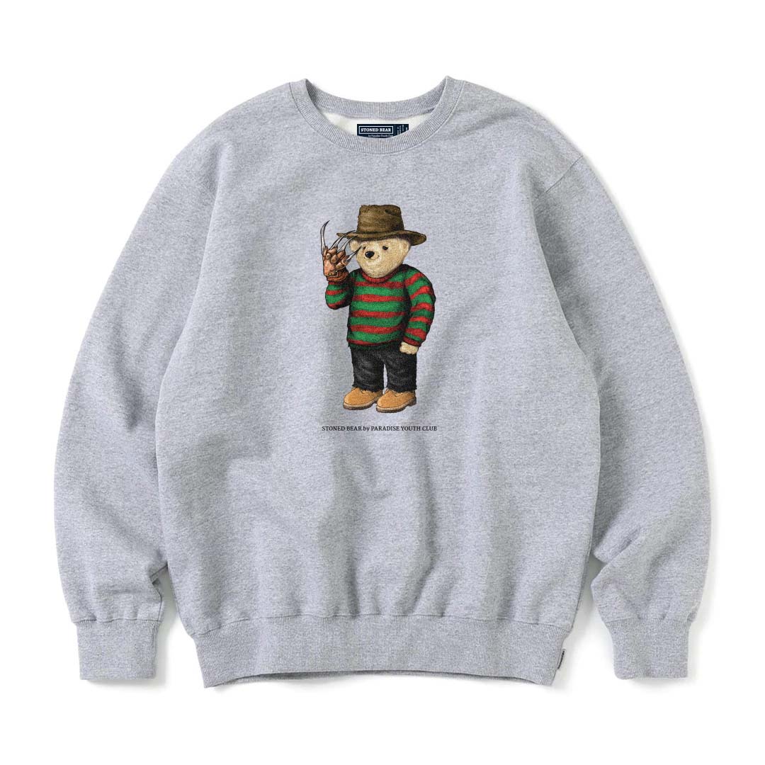 Stoned Bear by Paradise Youth Club Freddy Sweatshirt