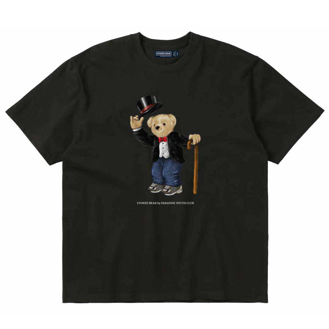 Stoned Bear by Paradise Youth Club Rich Uncle T-Shirt