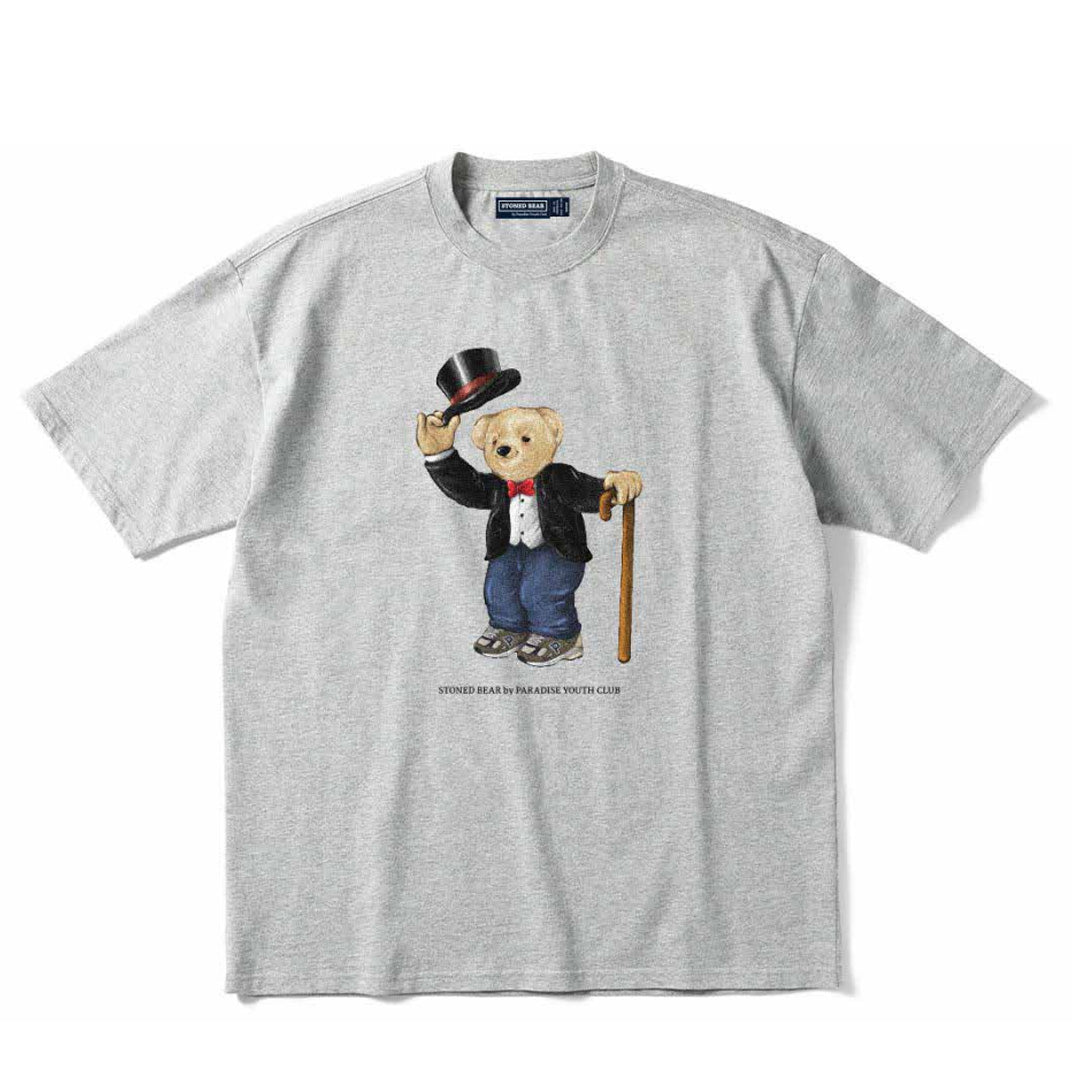 Stoned Bear by Paradise Youth Club Rich Uncle T-Shirt