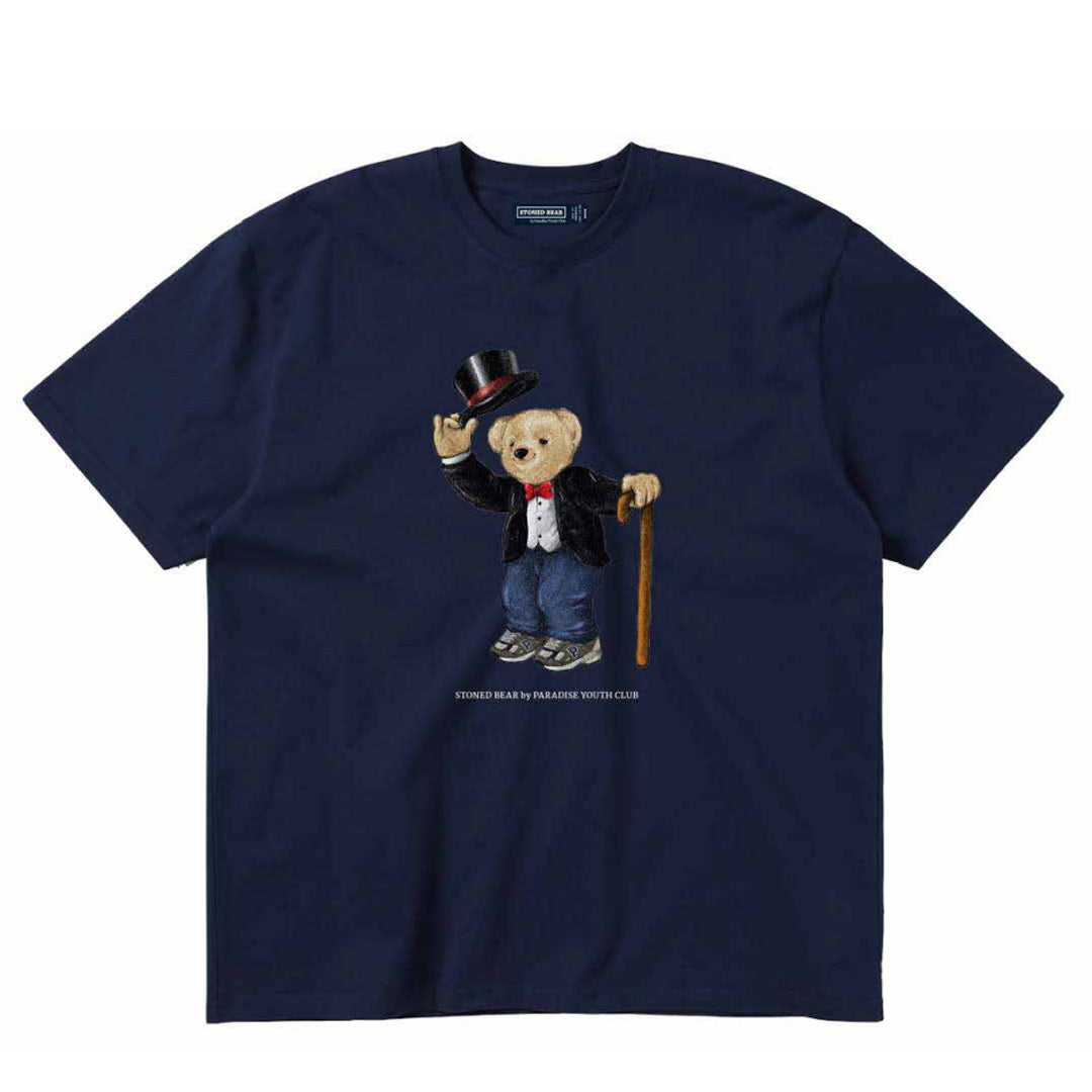 Stoned Bear by Paradise Youth Club Rich Uncle T-Shirt