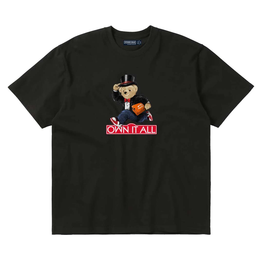 Stoned Bear by Paradise Youth Club Run T-Shirt