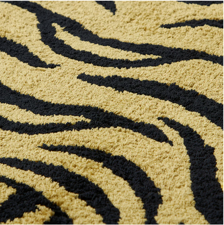 Raw Emotions Tibetan Tiger Rug Vintage