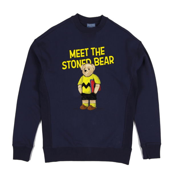 Stoned Bear by Paradise Youth Club Peanuts Sweatshirt