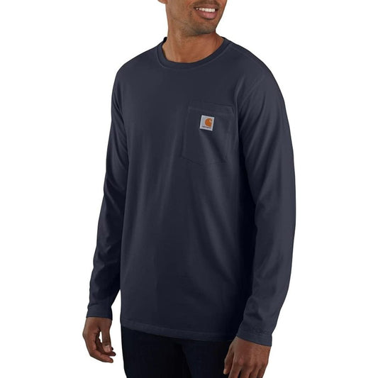 Carhartt Force Relaxed Fit Midweight Long-Sleeve Pocket T-Shirt