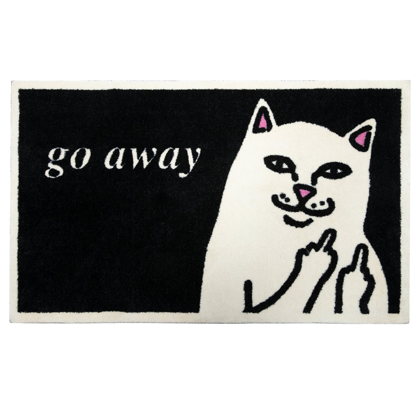 Ripndip Go Away Rug