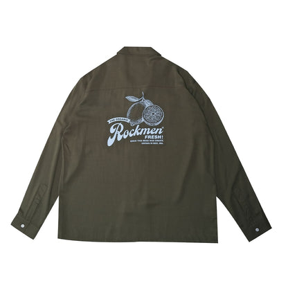 Rockmen Lemon Long-Sleeve Shirt