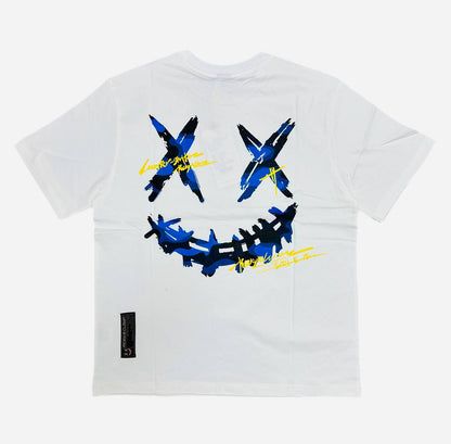 Ricky Is Clown Second Generation Blue Camo Smiley T-Shirt