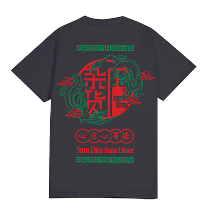 Sum Dim Sum x Zha Huo Dian Collab Logo Tee