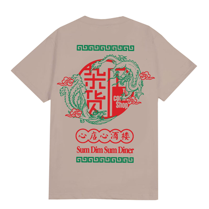 Sum Dim Sum x Zha Huo Dian Collab Logo Tee