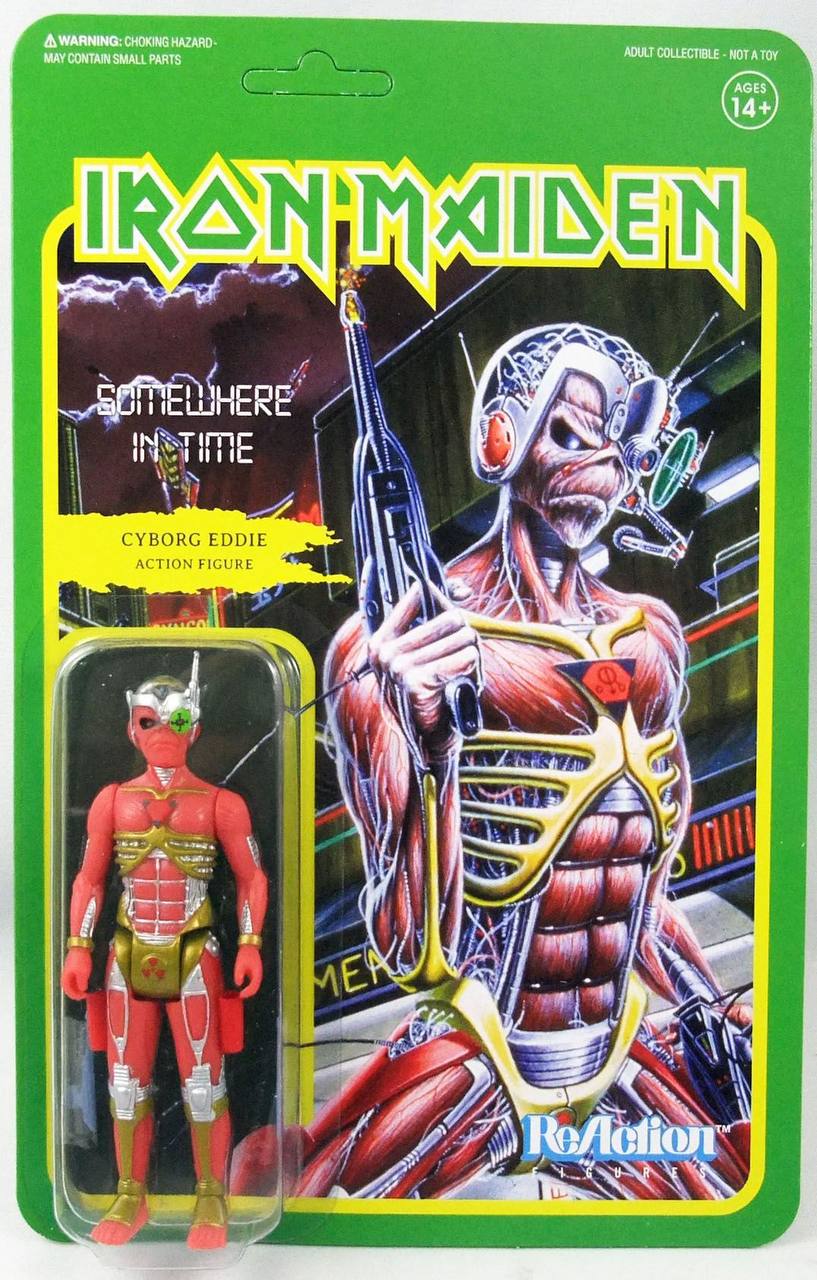 Super 7 x Iron Maiden Cyborg Eddie