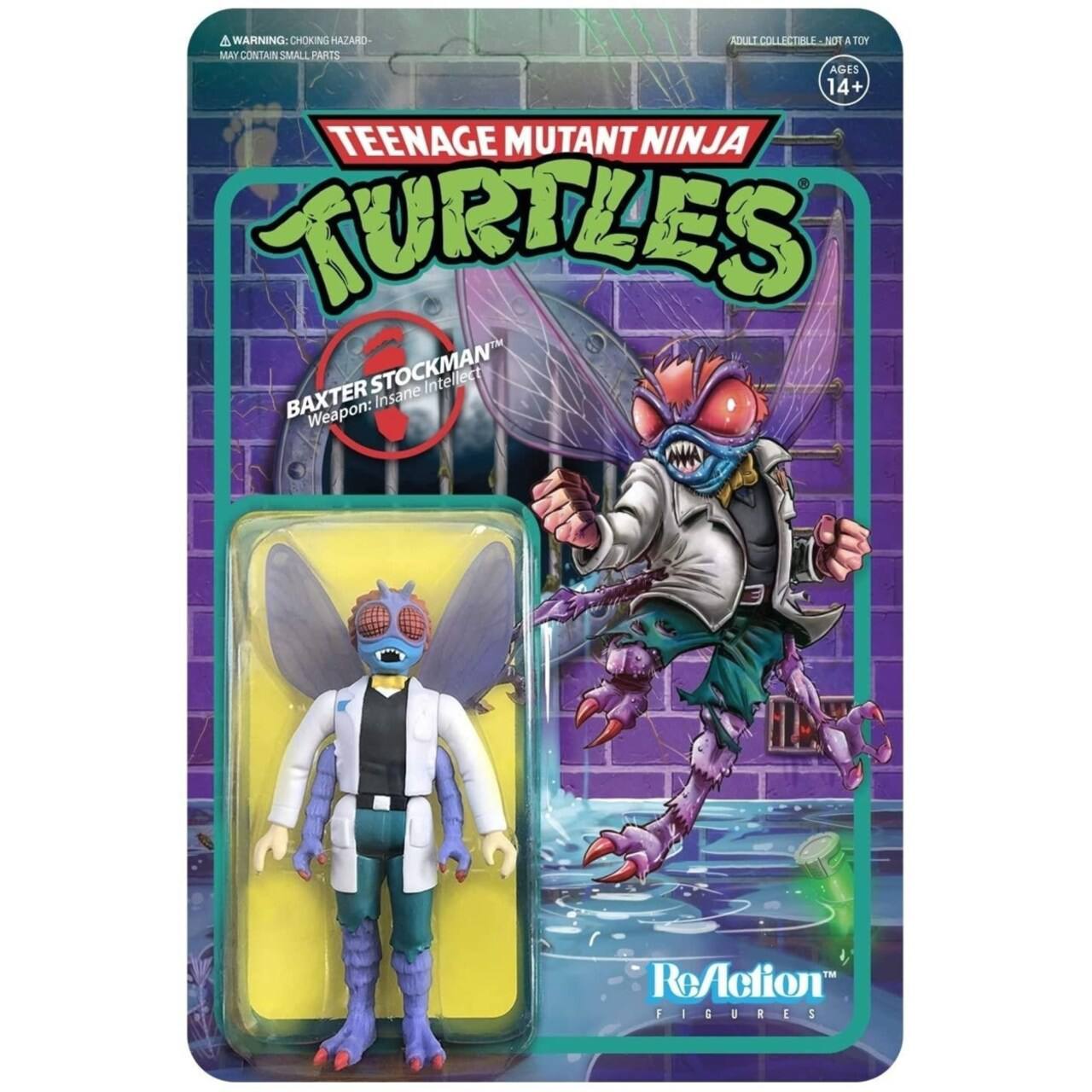 Super 7 TMNT Wave 2 Baxter Stockman