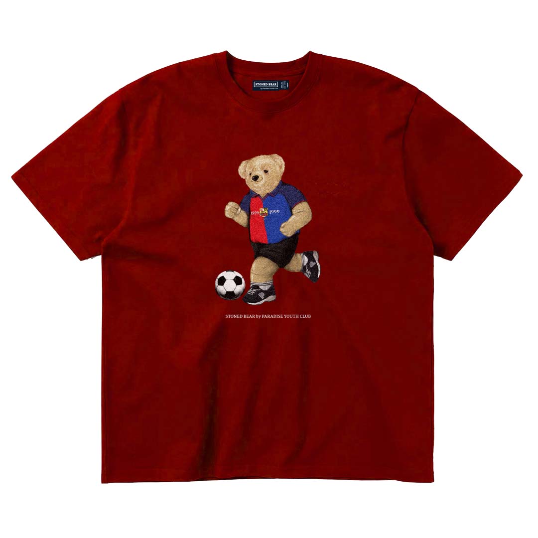 Stoned Bear by Paradise Youth Club Blaugrana T-Shirt