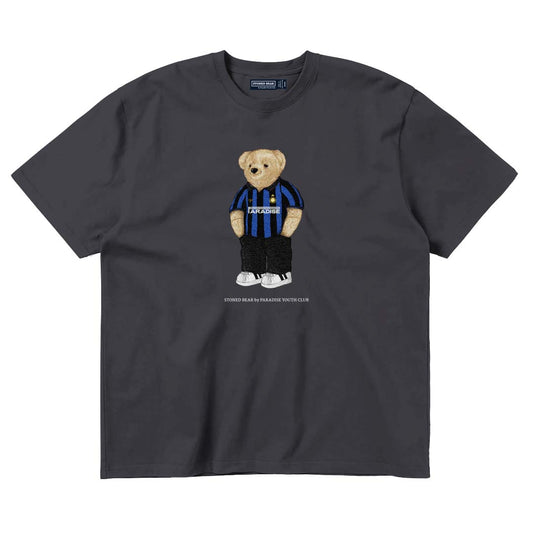 Stoned Bear by Paradise Youth Club IL Nerazzurri T-Shirt