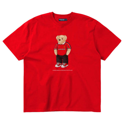 Stoned Bear by Paradise Youth Club Stoned The Red Devils T-Shirt