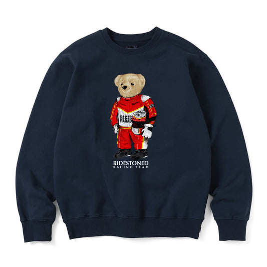 Stoned Bear by Paradise Youth Club F1 Rider Sweater