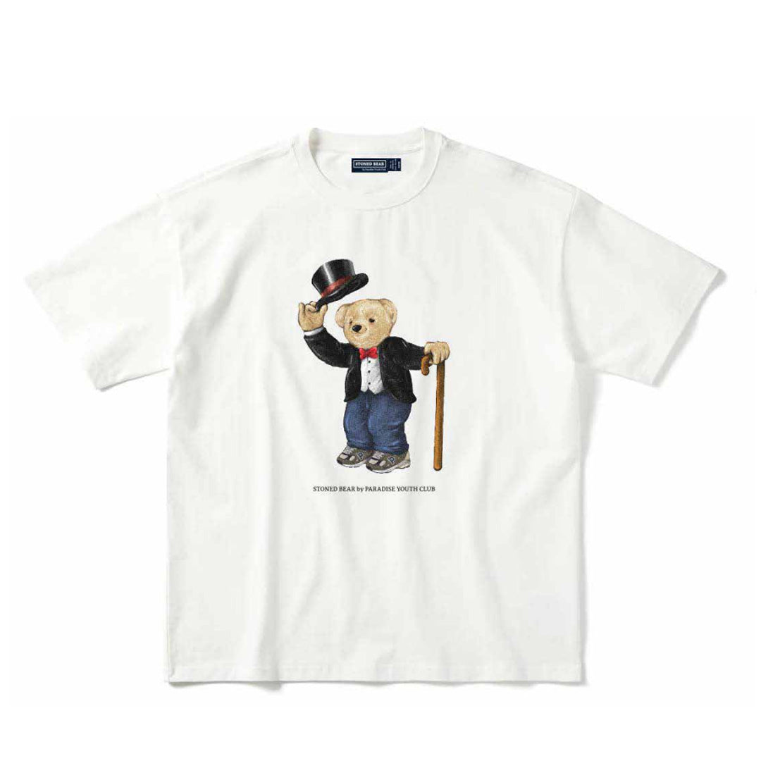 Stoned Bear by Paradise Youth Club Rich Uncle T-Shirt