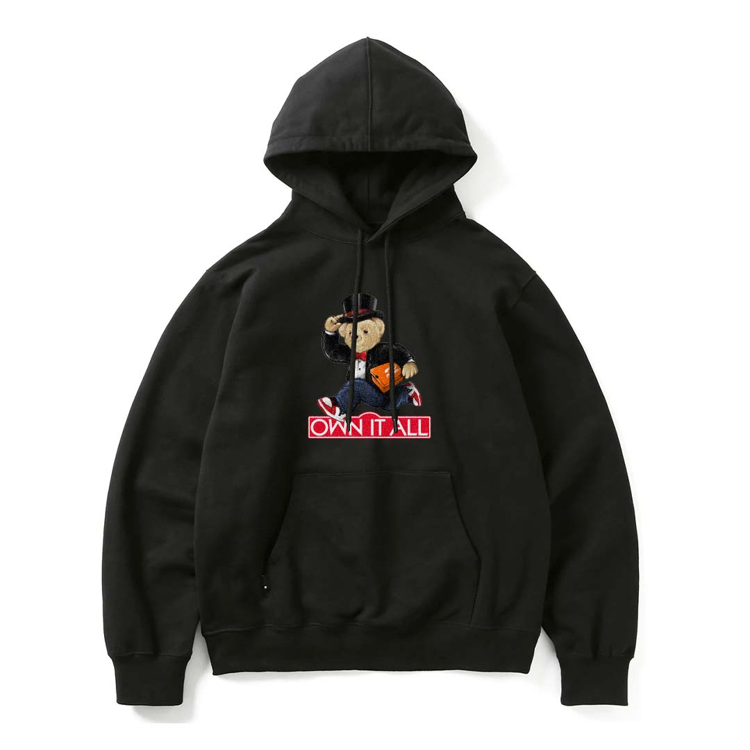 Stoned Bear by Paradise Youth Club Run Hoodie