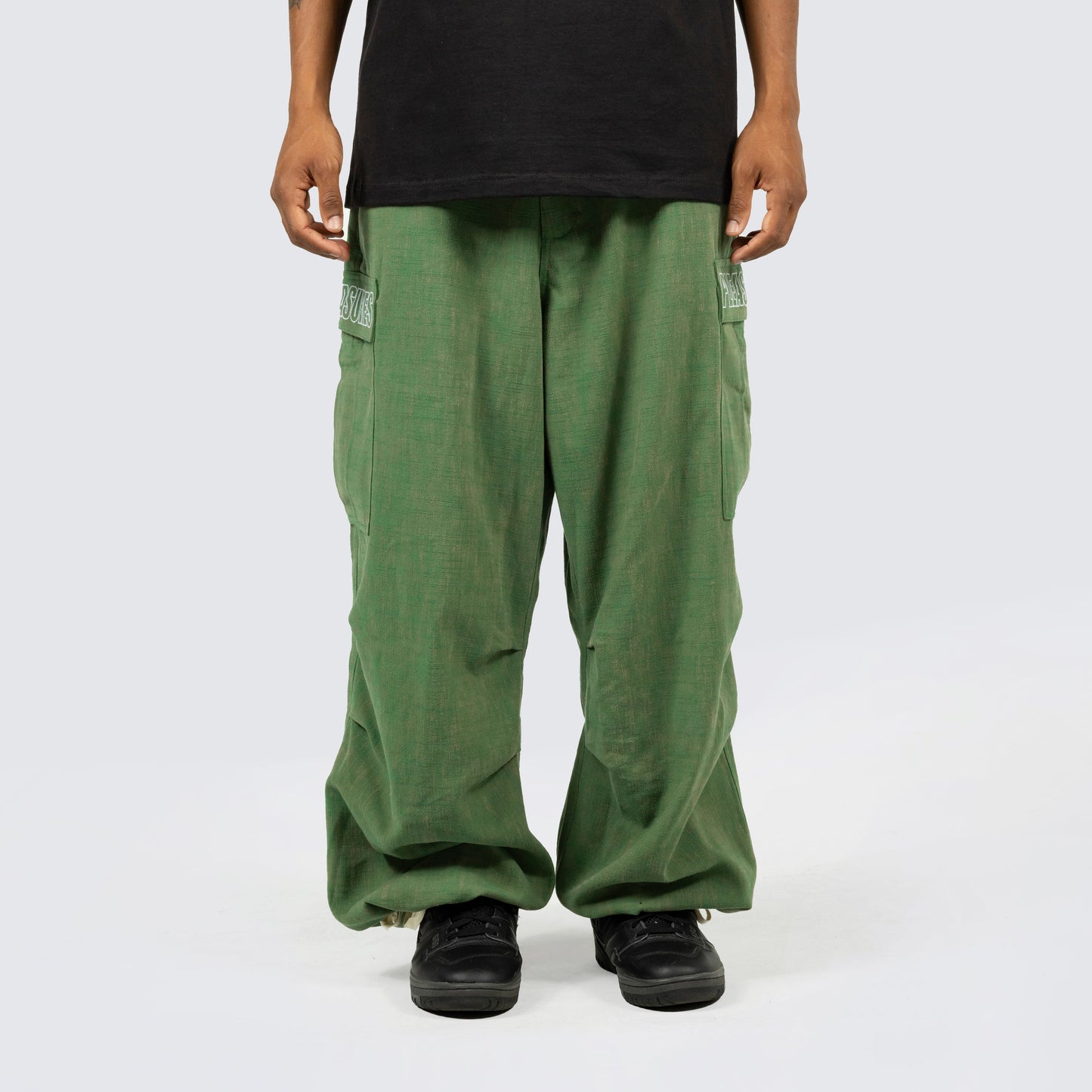 Pleasures Visitor Wide Fit Cargo Pants